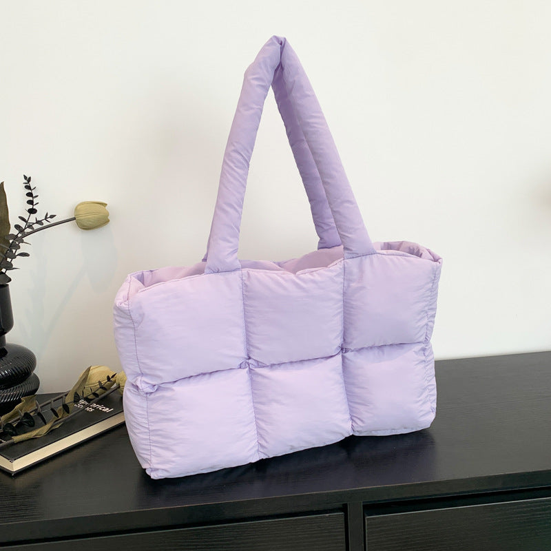 Maison Maryim Quilted Puffer Shoulder Bag
