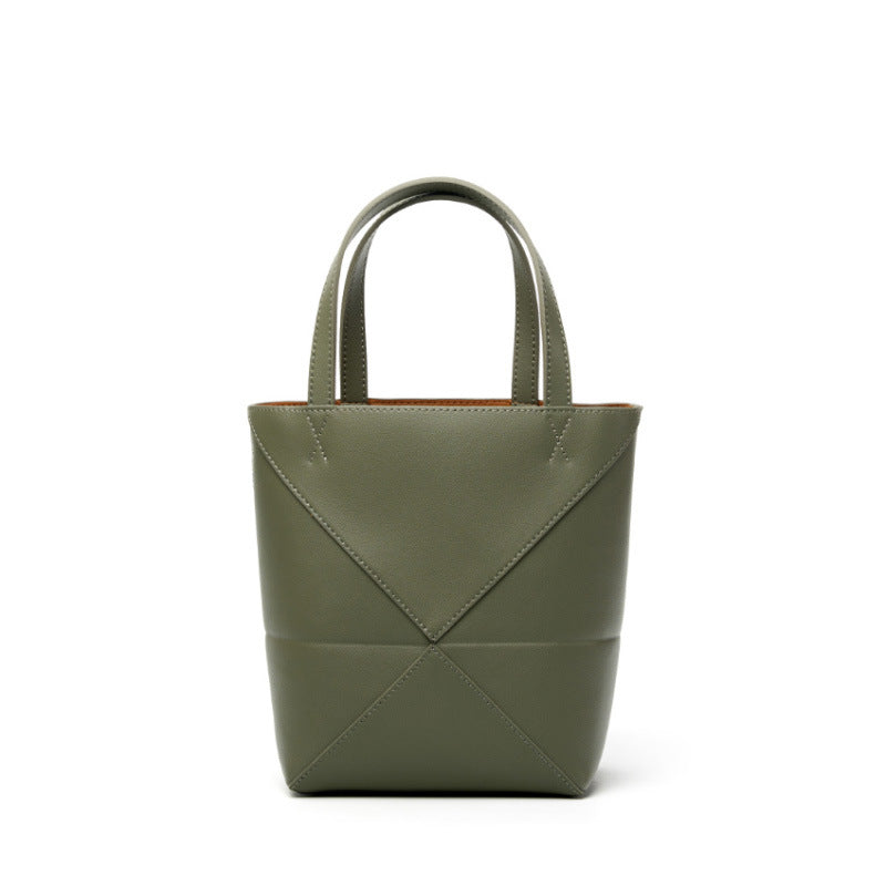 Maison Maryim Geometric Fold Bucket Bag