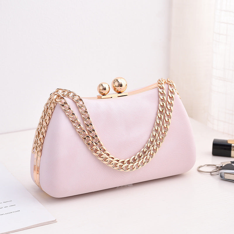 Maison Maryim Structured Pillow Evening Bag — close-up detail — evening bag