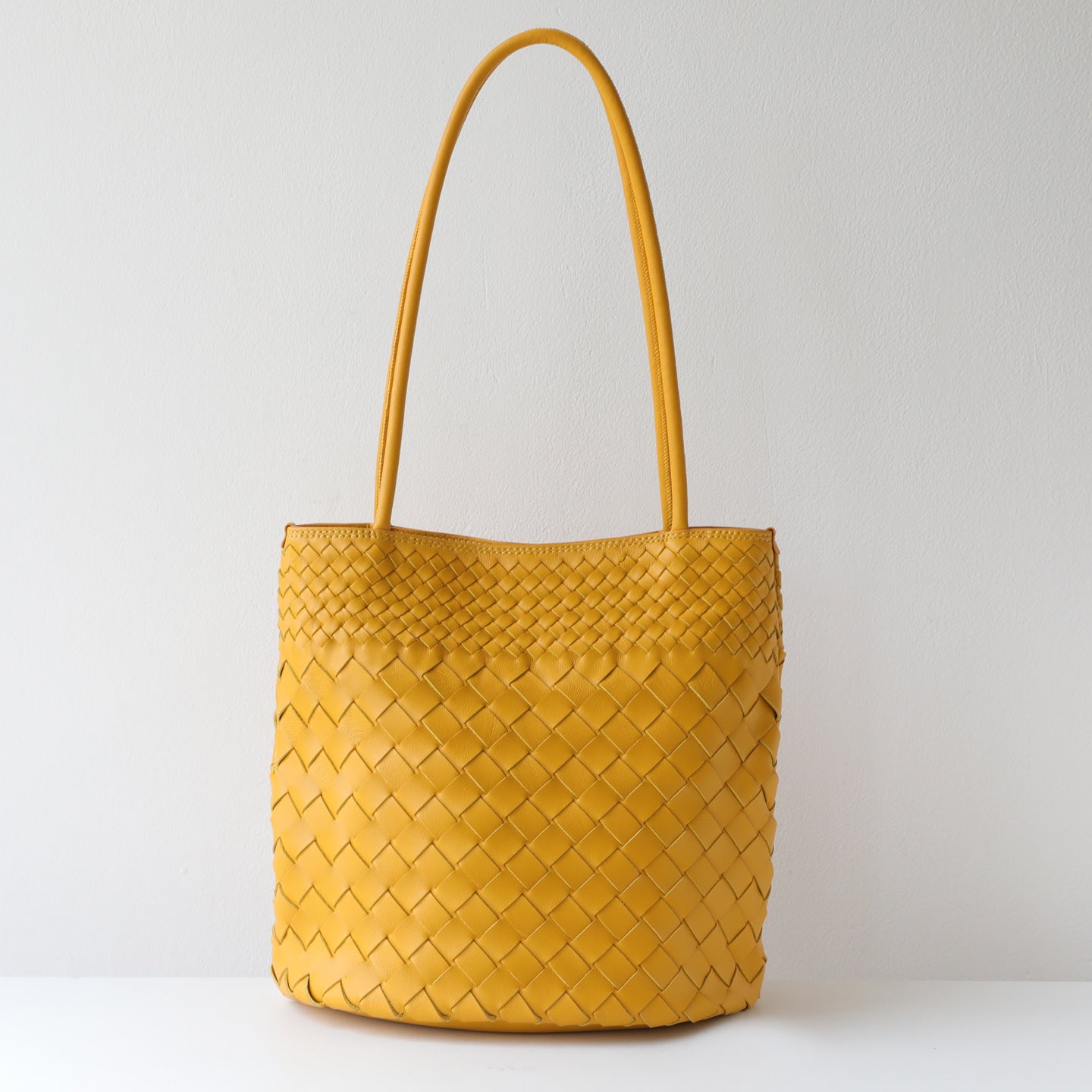Maison Maryim Rounded Sheepskin Bucket Bag