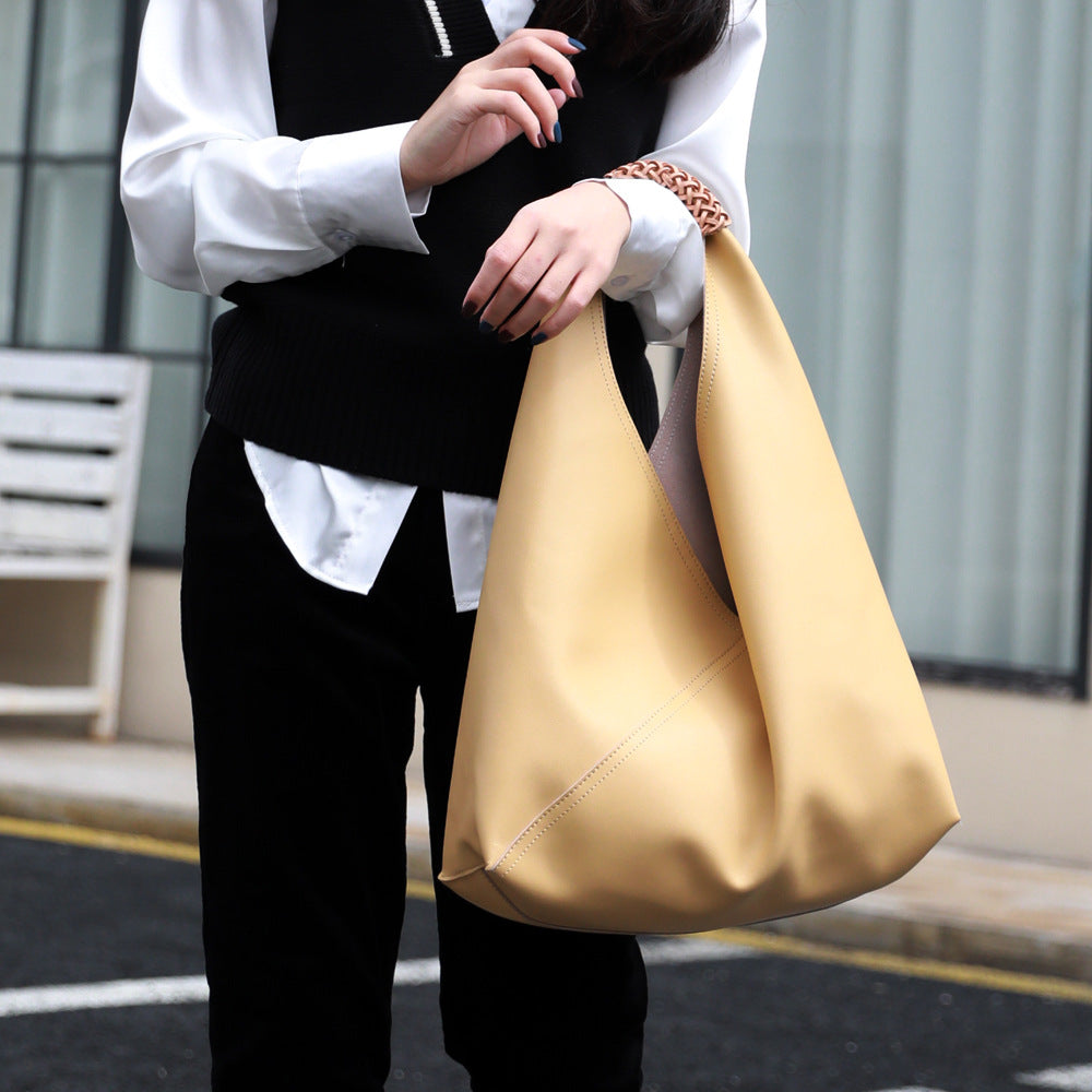 Maison Maryim Spliced Weave Shoulder Bag