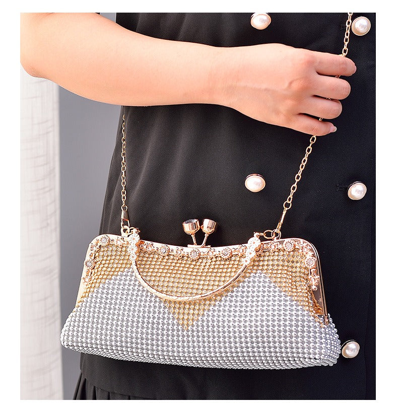 Maison Maryim Crystal-Embellished Evening Clutch
