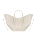 Maison Maryim Lychee-Grain Leather Tote — close-up detail — tote
