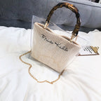 Maison Maryim Transparent Beach Tote — front view — tote