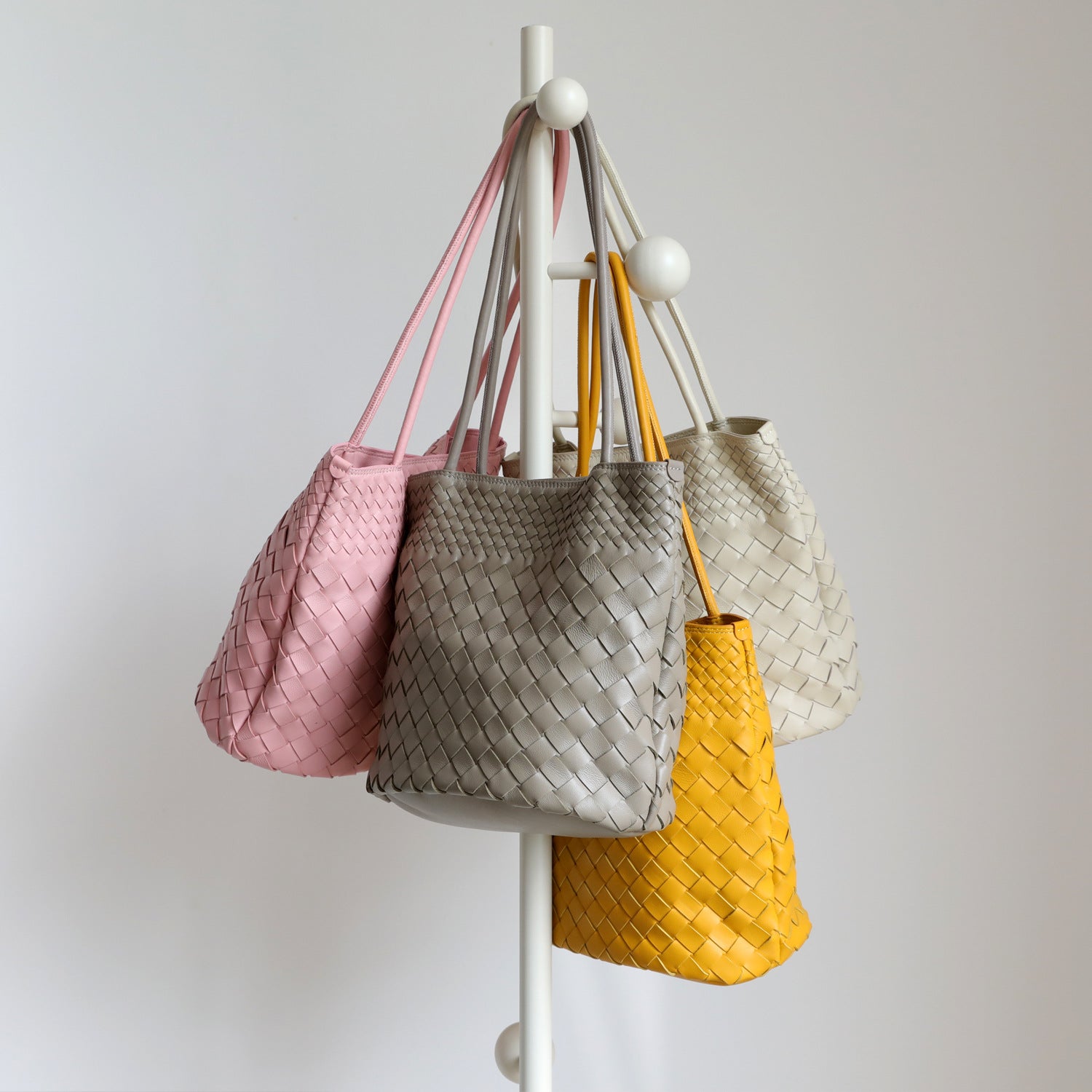 Maison Maryim Rounded Sheepskin Bucket Bag