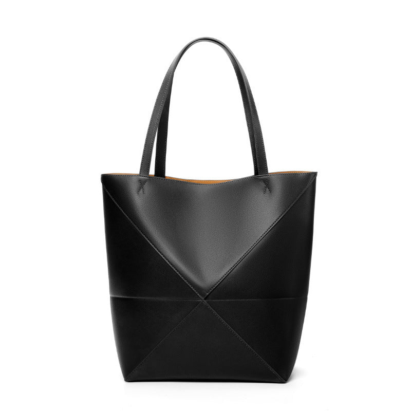 Maison Maryim Geometric Fold Bucket Bag
