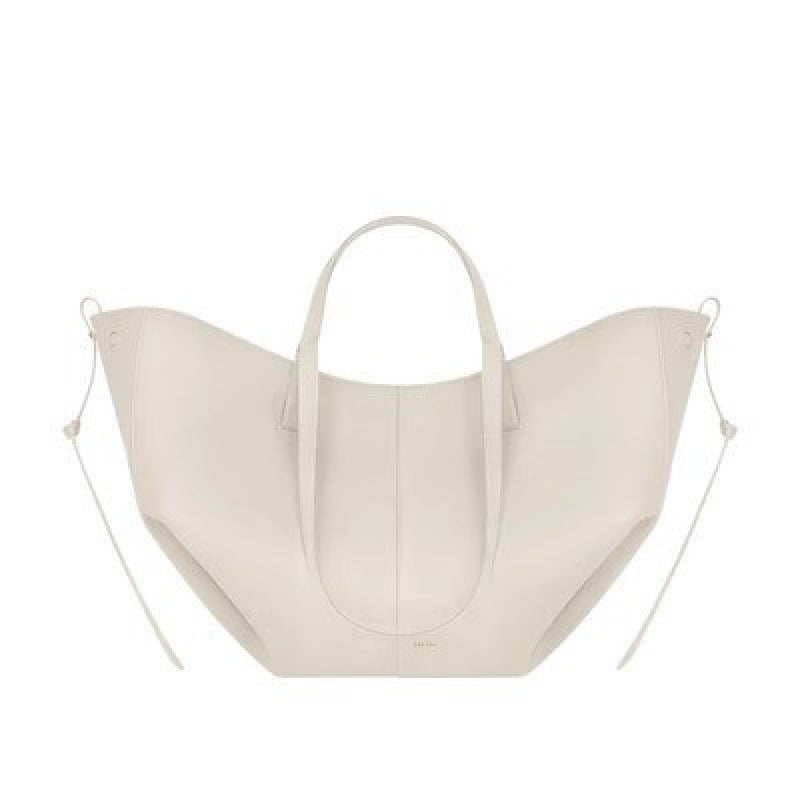 Maison Maryim Lychee-Grain Leather Tote — back view — tote