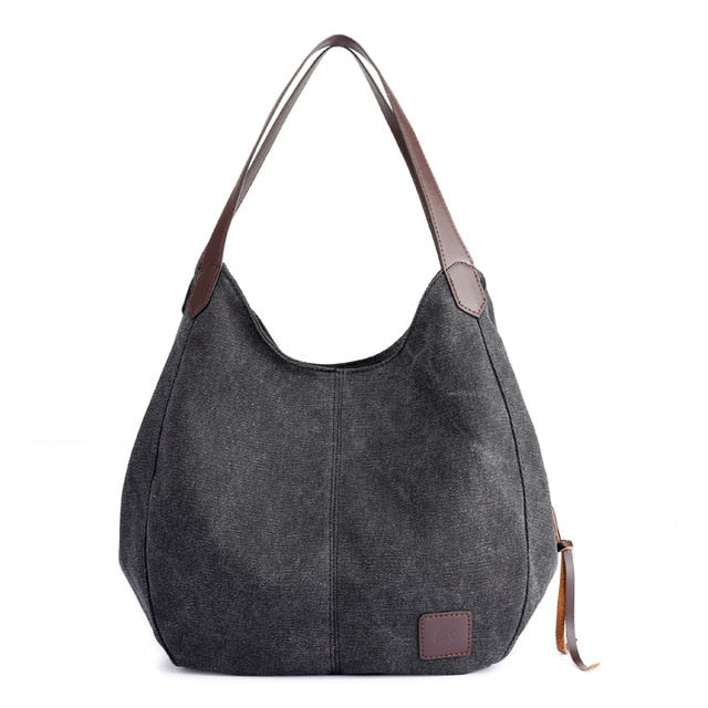 Maison Maryim Canvas Utility Tote — styled view — tote