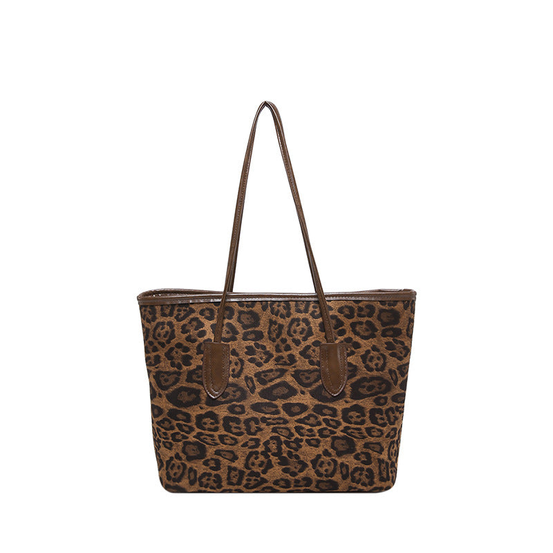Maison Maryim Leopard-Print Shopping Tote