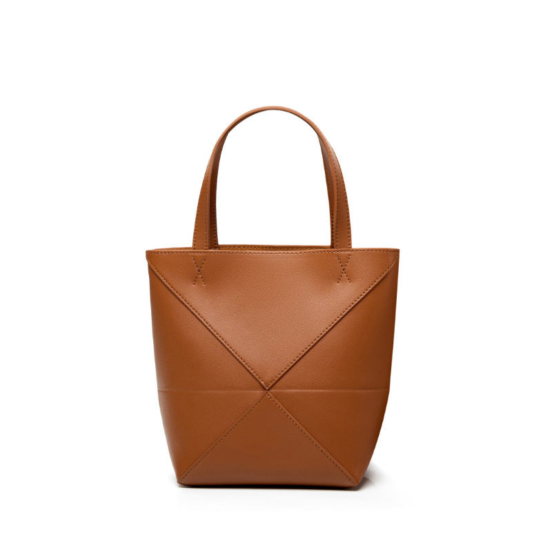 Maison Maryim Geometric Fold Bucket Bag