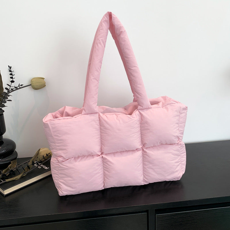 Maison Maryim Quilted Puffer Shoulder Bag