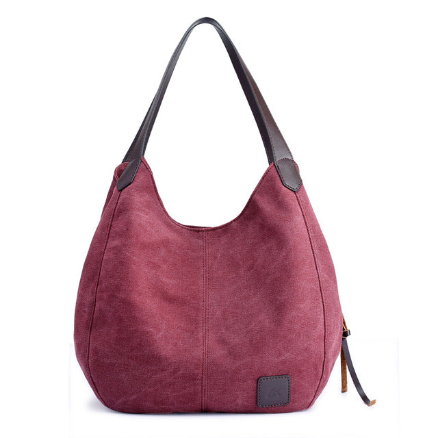 Maison Maryim Canvas Utility Tote — styled view — tote