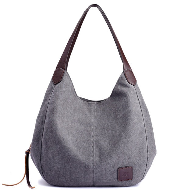 Maison Maryim Canvas Utility Tote — detail view — tote