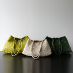 Maison Maryim Woven Underarm Bag