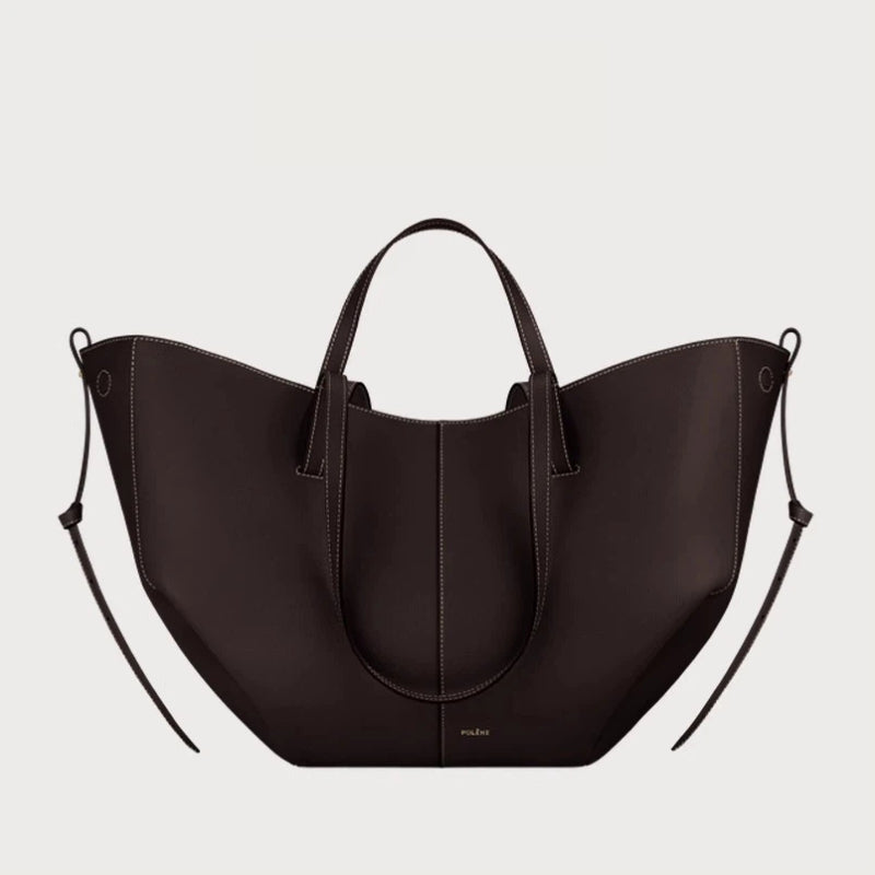 Maison Maryim Lychee-Grain Leather Tote