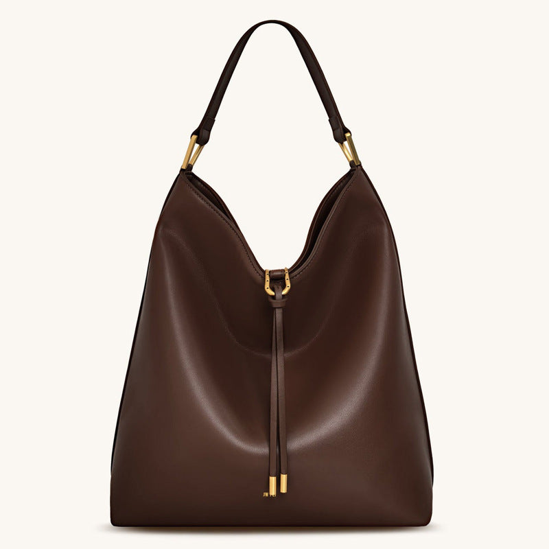 Maison Maryim Relaxed Shoulder Tote — styled view — shoulder bag