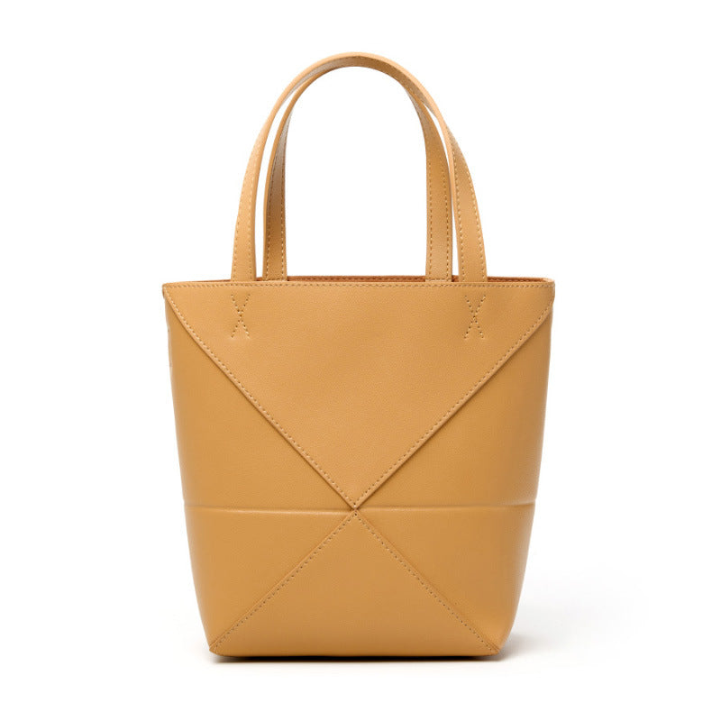 Maison Maryim Geometric Fold Bucket Bag