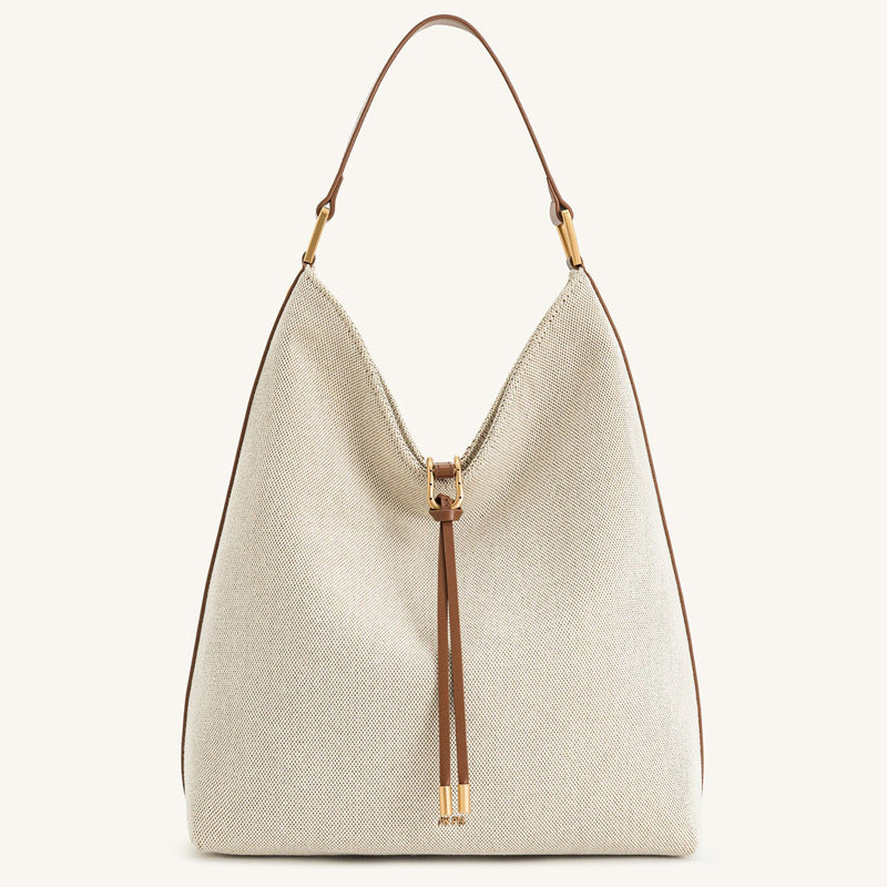 Maison Maryim Relaxed Shoulder Tote — front view — shoulder bag