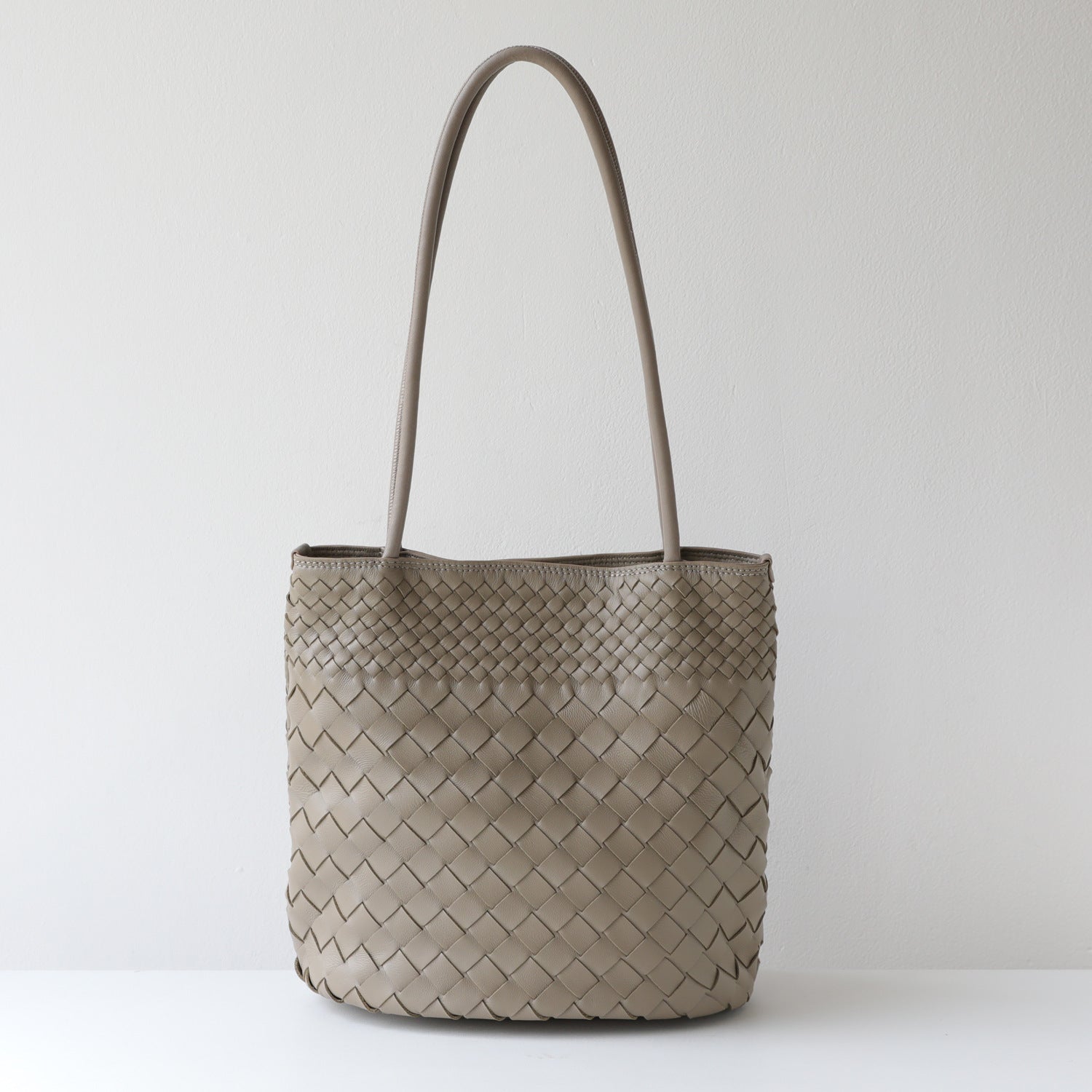 Maison Maryim Rounded Sheepskin Bucket Bag