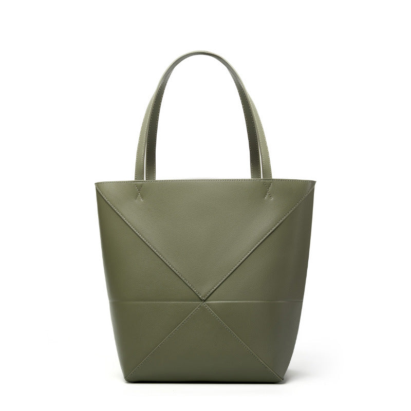 Maison Maryim Geometric Fold Bucket Bag