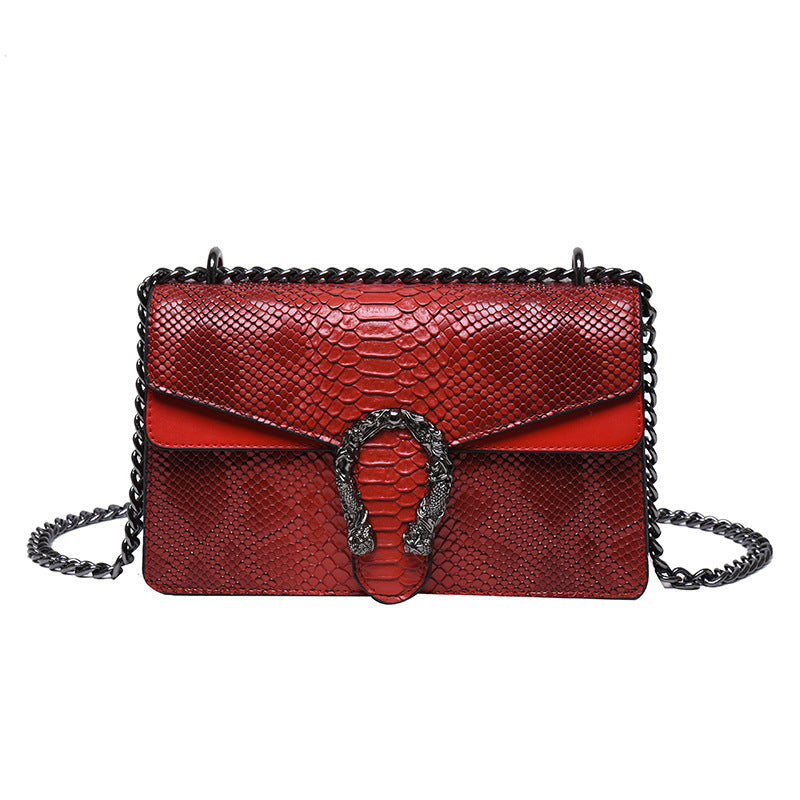 Maison Maryim Croc-Embossed Evening Bag
