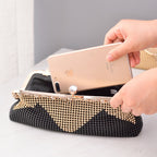 Maison Maryim Crystal-Embellished Evening Clutch