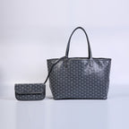 Maison Maryim Houndstooth Shopper Tote