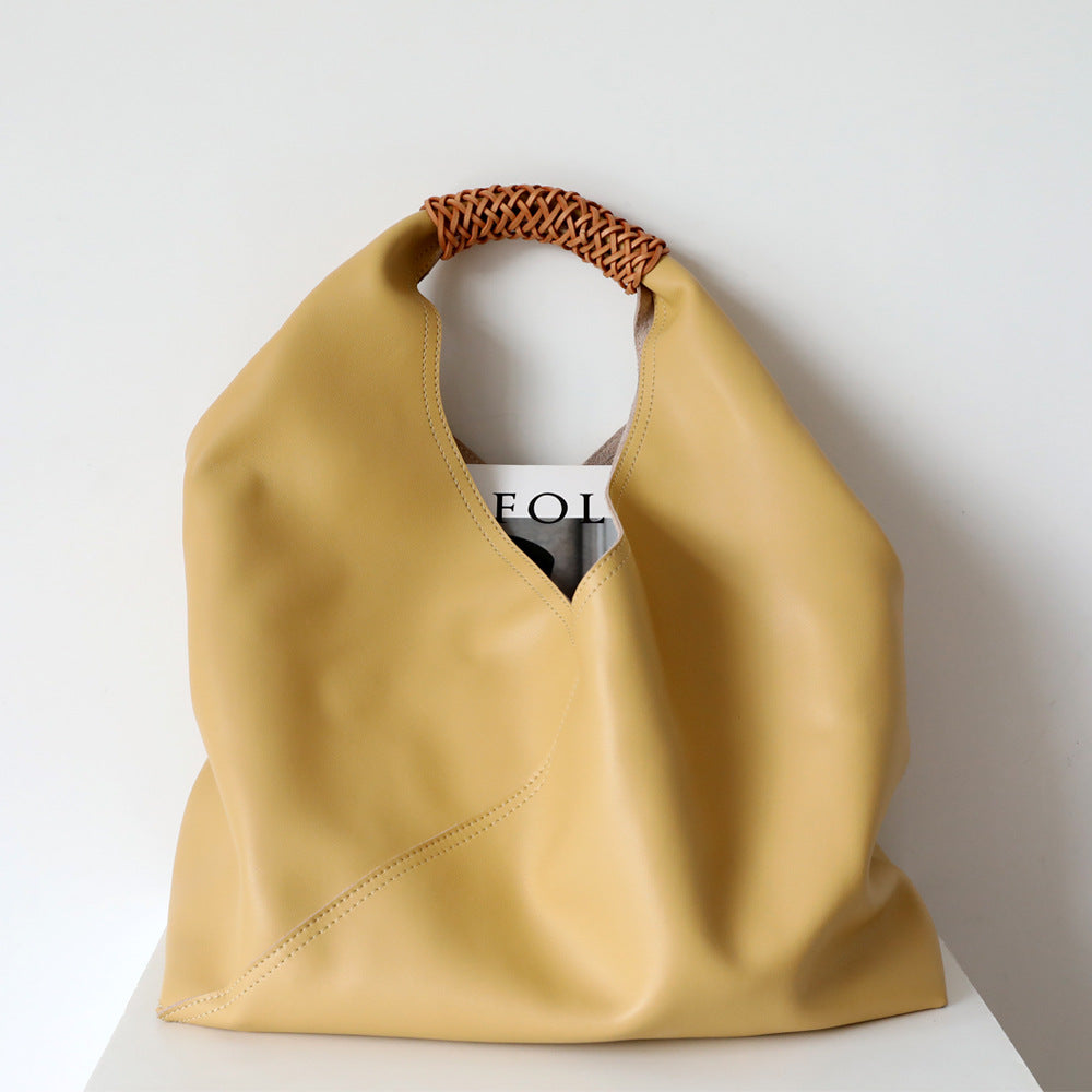 Maison Maryim Spliced Weave Shoulder Bag
