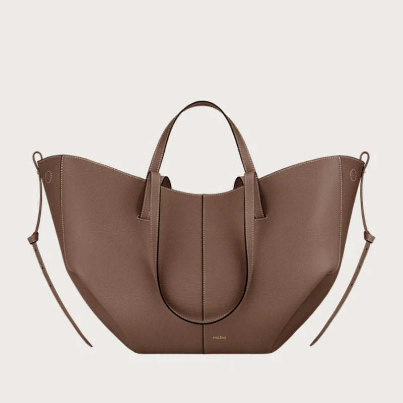 Maison Maryim Lychee-Grain Leather Tote
