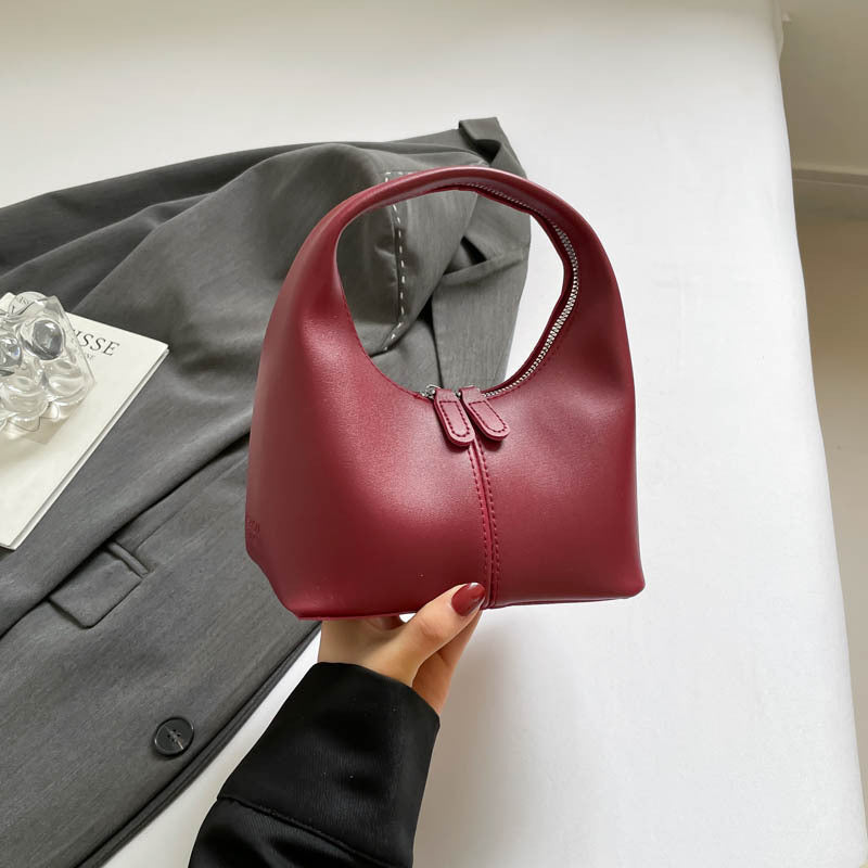 Maison Maryim Embroidered Petite Tote — vegan leather bag with delicate embroidery detail, Signature collection