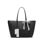 Maison Maryim Croc-Embossed Commuter Tote — vegan leather tote with croc-embossed finish, Élégance collection